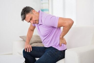 Low's pain is a sign of osteochondrosis
